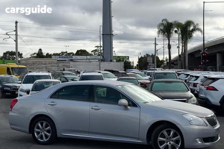 Silver 2012 Toyota Crown Sedan MAJESTA