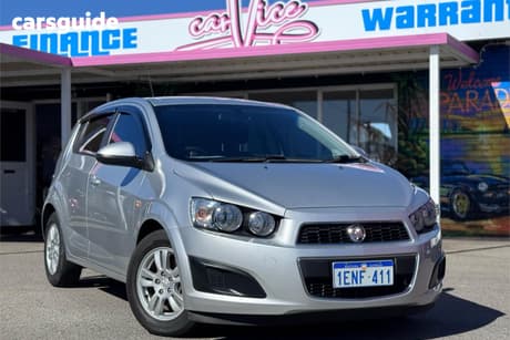 Silver 2013 Holden Barina Hatchback Cd