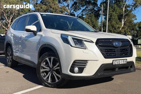 White 2023 Subaru Forester Wagon 2.5I Premium (Awd)