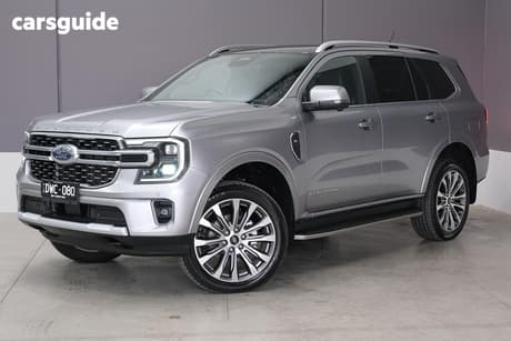 Silver 2025 Ford Everest Wagon Platinum (4Wd)