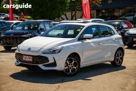 White 2025 MG MG3 Hatchback Essence Hybrid+