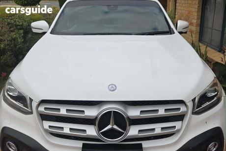 White 2019 Mercedes-Benz X250 Dual Cab Pick-up D Power (4Matic)