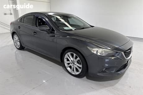 Grey 2014 Mazda 6 Sedan Atenza