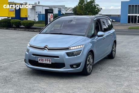 Blue 2014 Citroen Grand C4 Picasso Wagon Exclusive