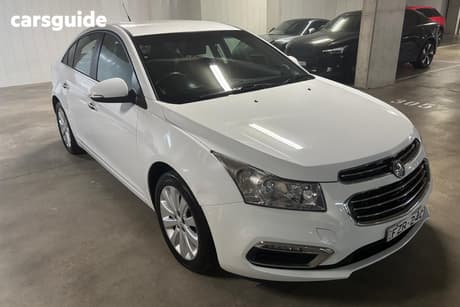 White 2015 Holden Cruze Sedan Cdx
