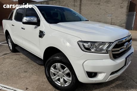 White 2019 Ford Ranger Double Cab Pick Up Xlt 3.2 (4X4)