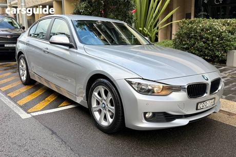 Silver 2013 BMW 320I Sedan