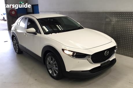 White 2023 Mazda CX-30 Wagon G20E Evolve M Hyb Vision (Fwd)