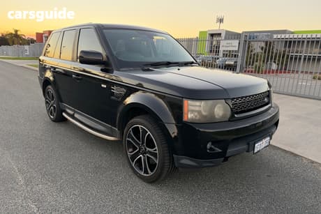 Black 2013 Land Rover Range Rover Sport Wagon 3.0 Sdv6 Se
