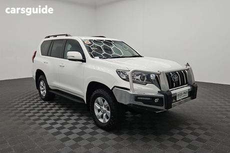 White 2021 Toyota Landcruiser Prado Wagon Gxl