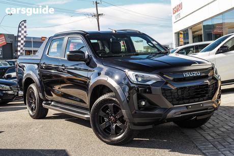 Black 2026 Isuzu D-MAX Crew Cab Utility X-Terrain (4X4)