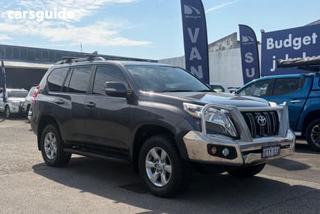 Grey 2015 Toyota Landcruiser Prado Wagon Gxl (4X4)
