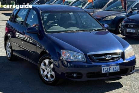 Blue 2006 Kia Cerato Sedan LD