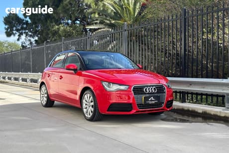 Red 2014 Audi A1 Hatchback Sportback 1.4 Tfsi Attraction