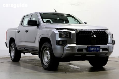 Silver 2025 Mitsubishi Triton Double Cab Pick Up Glx (4X4)