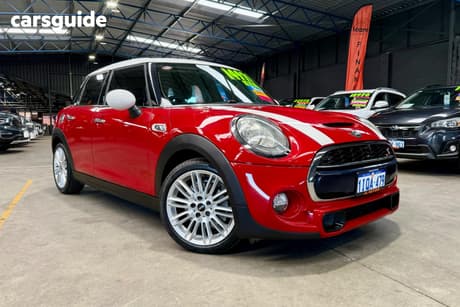 Red 2015 Mini Hatch Hatch COOPER S F