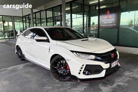 White 2017 Honda Civic Hatchback Type R
