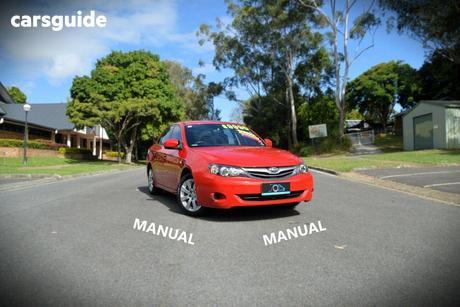 Red 2010 Subaru Impreza Sedan R (Awd)
