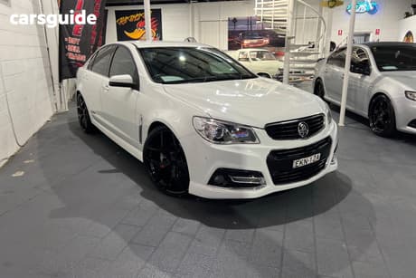 White 2014 Holden Commodore Sedan Ss-V