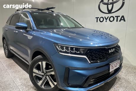 Blue 2022 Kia Sorento Wagon Sport+ 7 Seat