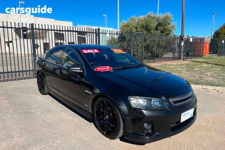 Black 2008 Holden Commodore Sedan Ss-V