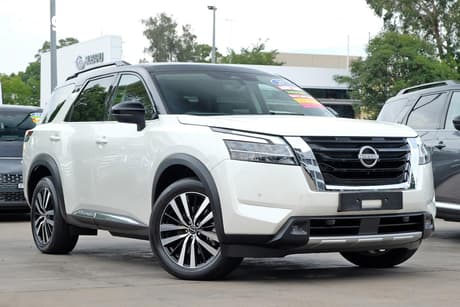 White 2023 Nissan Pathfinder Wagon Ti-L (4Wd)