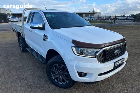 Silver 2021 Ford Ranger Super Cab Utility Xlt 3.2 (4X4)