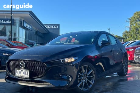 Blue 2025 Mazda 3 Hatchback G20 Touring Vision