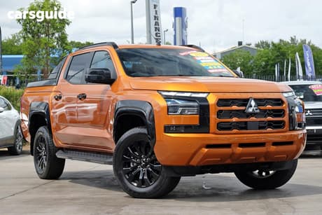 Orange 2025 Mitsubishi Triton Double Cab Pick Up Gsr (4X4) 1T Payload