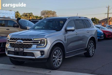 Silver 2025 Ford Everest Wagon Platinum (4Wd)