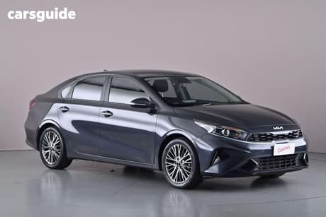 Grey 2021 Kia Cerato Sedan Sport