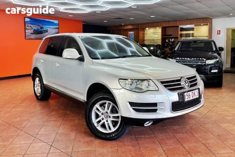 Silver 2008 Volkswagen Touareg Wagon V6 Tdi
