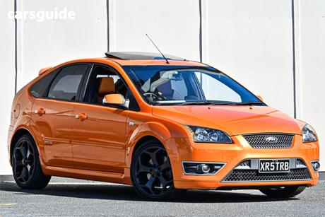 Orange 2007 Ford Focus Hatchback Xr5 Turbo