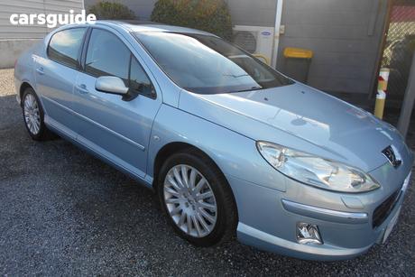 Blue 2007 Peugeot 407 Sedan Sv Hdi