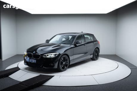 Black 2017 BMW 125I Hatchback Sport Line