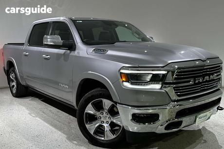 Silver 2022 RAM 1500 Crew Cab Utility Laramie (Hybrid)