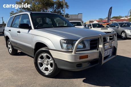 Silver 2004 Subaru Forester SUV X MY05