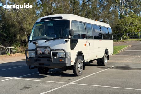 White 2016 Toyota Coaster OtherCar