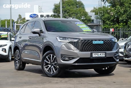 Grey 2024 GWM Haval H6 Wagon Lux Hybrid