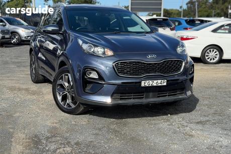 Blue 2019 Kia Sportage Wagon Si (Awd)