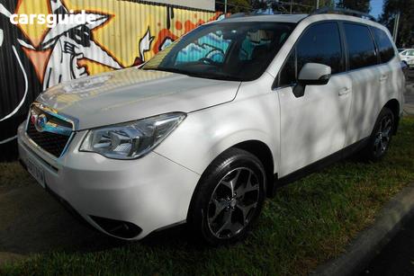 White 2014 Subaru Forester Wagon 2.5I-S