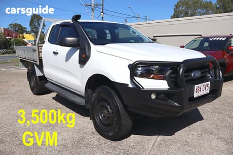White 2021 Ford Ranger Super Cab Utility Xl 3.2 (4X4)