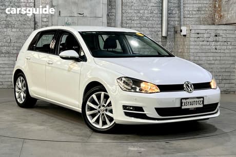 White 2016 Volkswagen Golf Hatchback 110 Tsi Highline