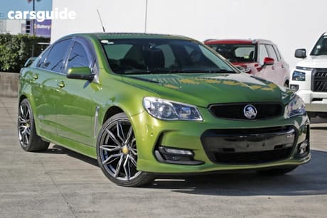 Green 2016 Holden Commodore Sedan Ss-V