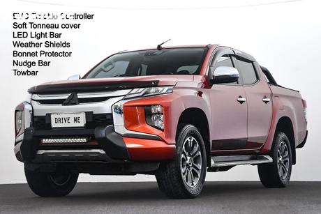 Orange 2019 Mitsubishi Triton Dual Cab Pick-up Toby Price Edition