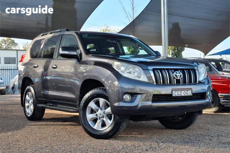 Grey 2012 Toyota Landcruiser Prado Wagon Gxl (4X4)