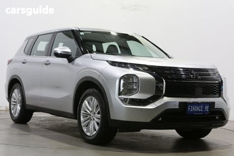 Silver 2021 Mitsubishi Outlander Wagon Es 5 Seat (2Wd)