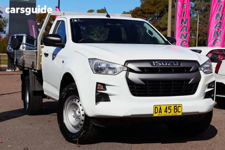 White 2021 Isuzu D-MAX Cab Chassis Sx (4X2)