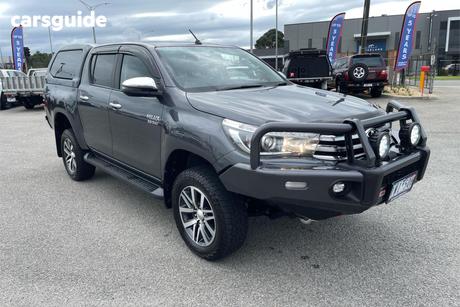 Grey 2018 Toyota Hilux Double Cab Pick Up Sr5 (4X4)