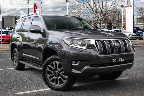 Grey 2022 Toyota Landcruiser Prado Wagon Vx